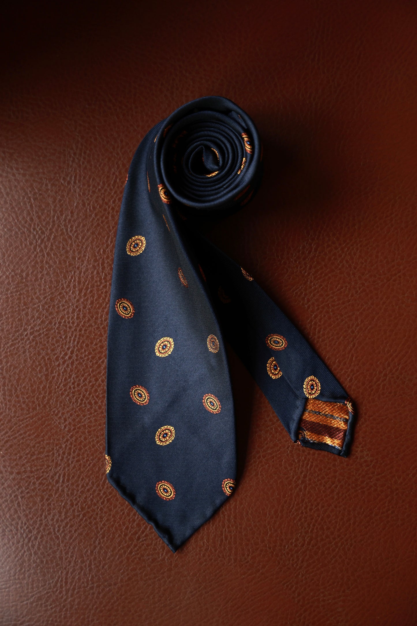 "Mirror Series" tie 3 fold tie 