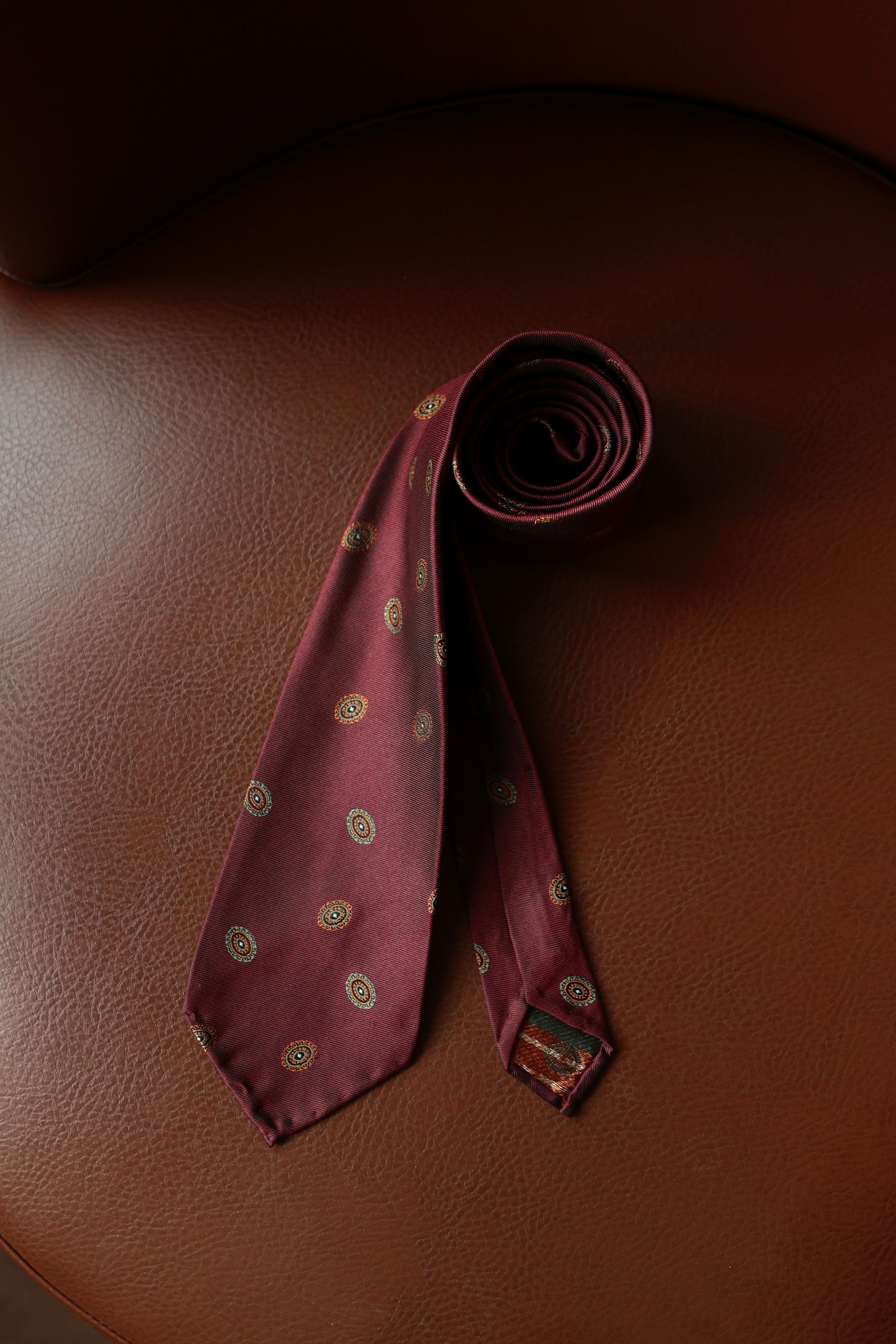 "Mirror Series" tie 3 fold tie 