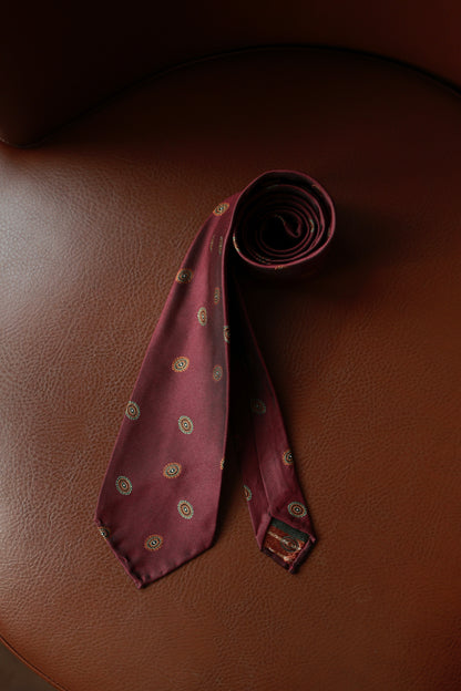 "Mirror Series" tie 3 fold tie 