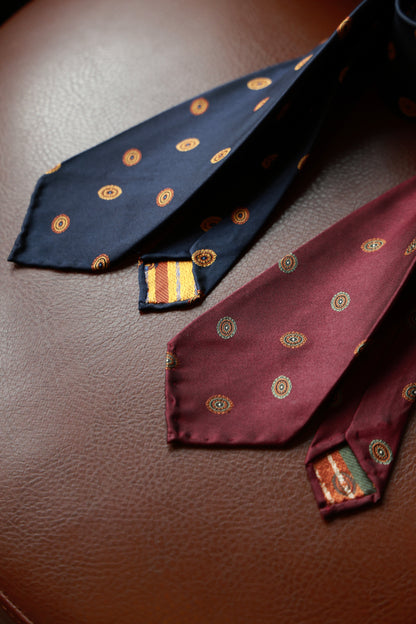 "Mirror Series" tie 3 fold tie 