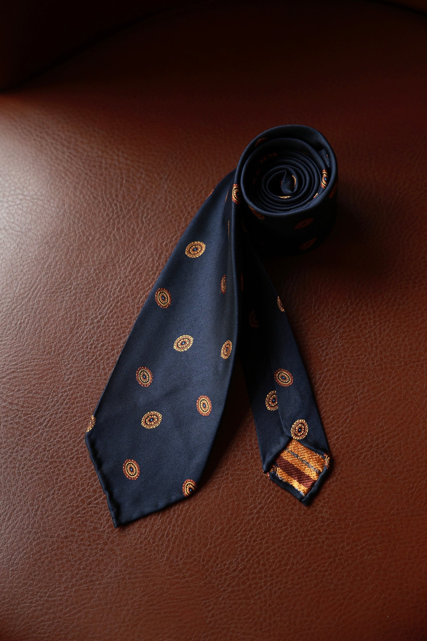 "Mirror Series" tie 3 fold tie 