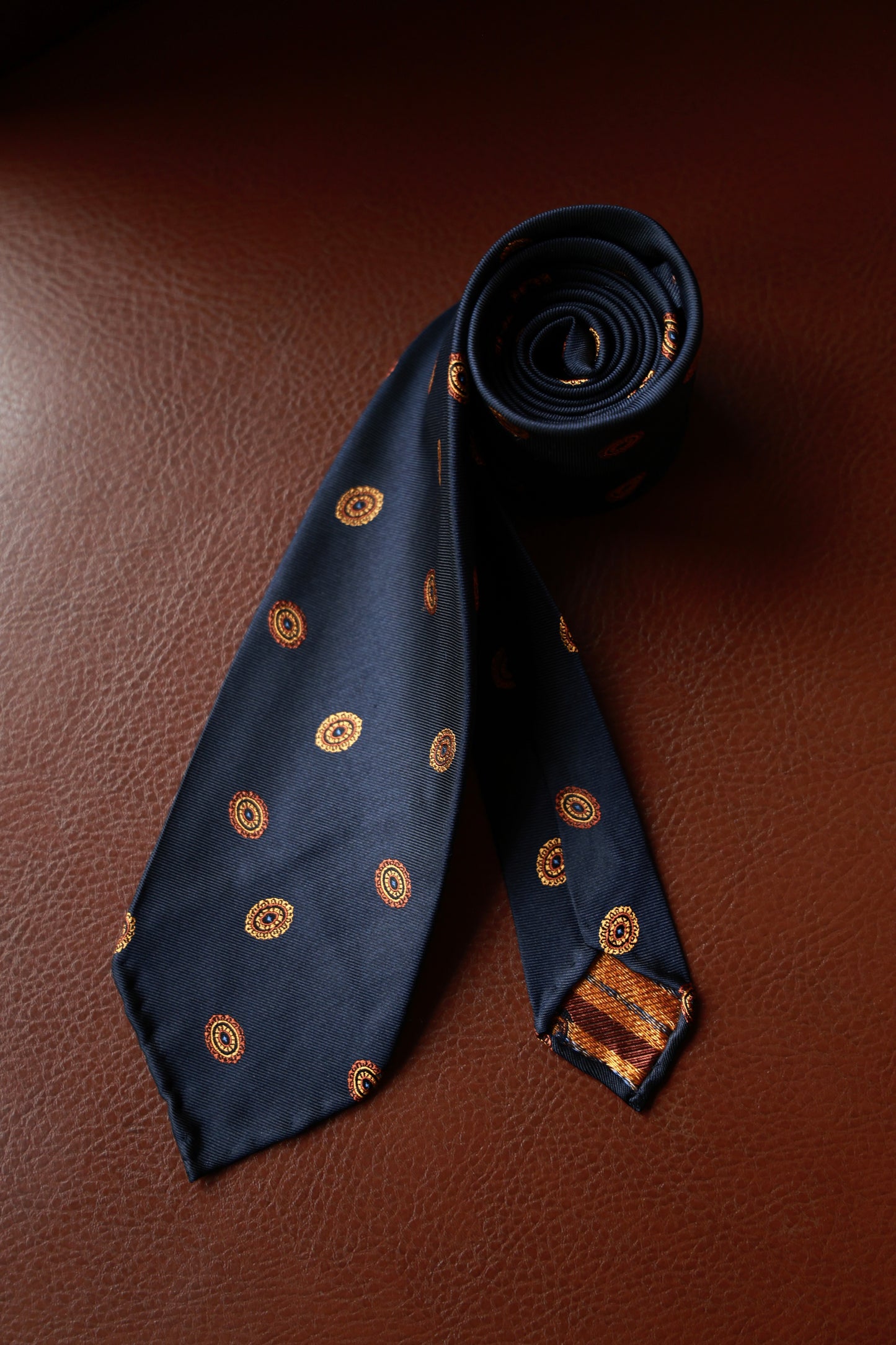 "Mirror Series" tie 3 fold tie 