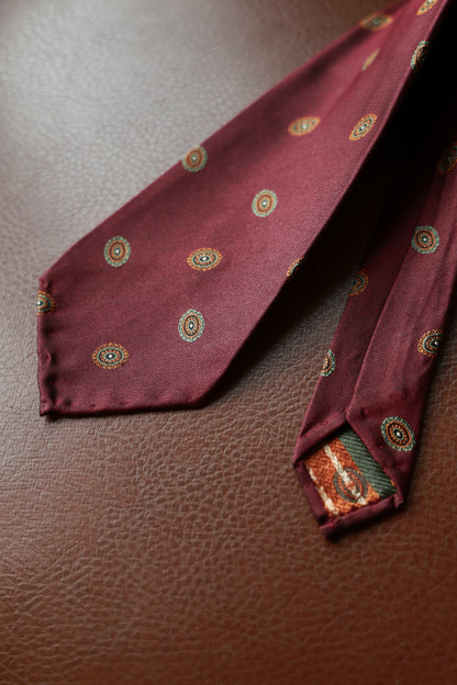 "Mirror Series" tie 3 fold tie 