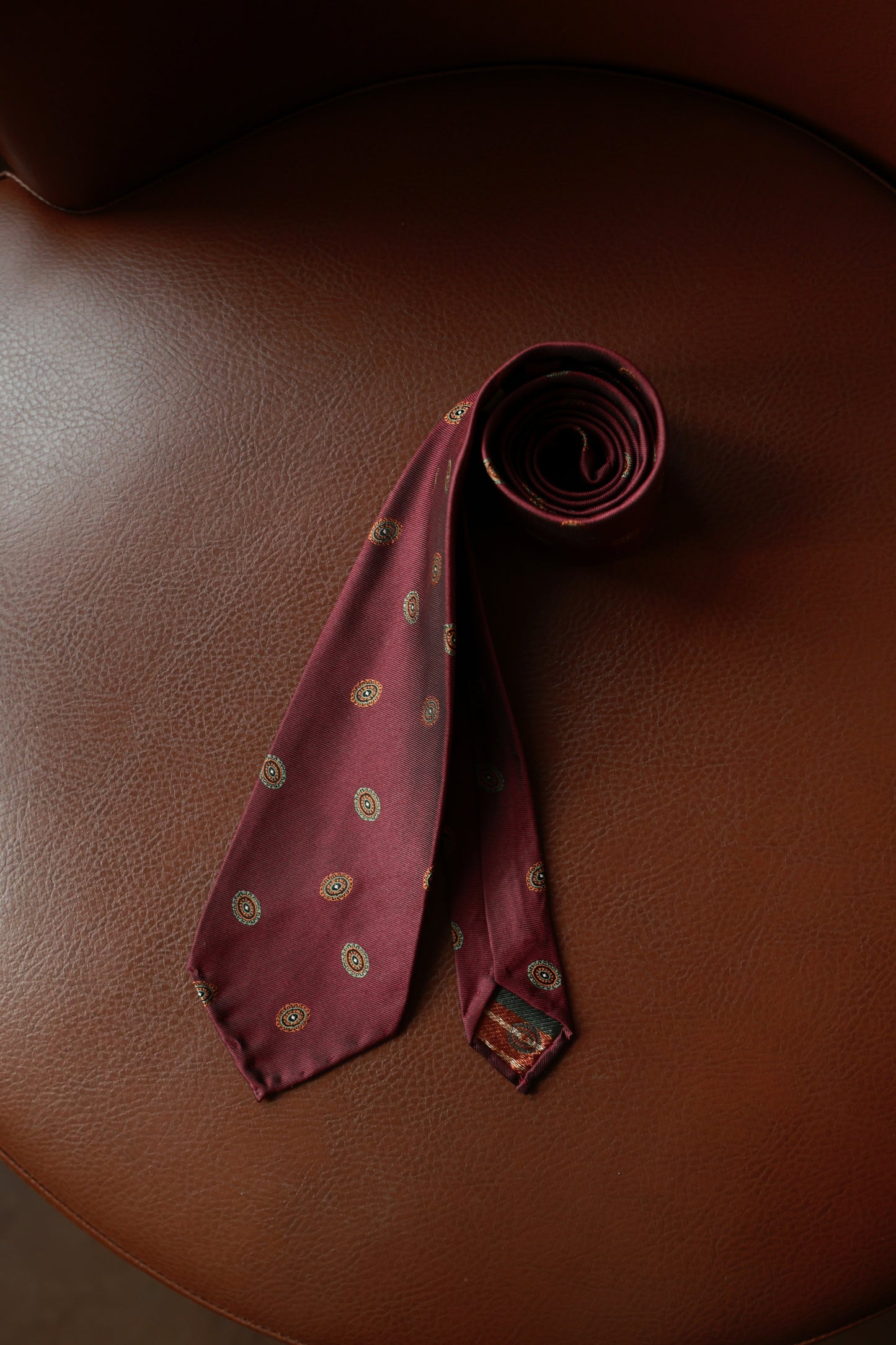 "Mirror Series" tie 3 fold tie 