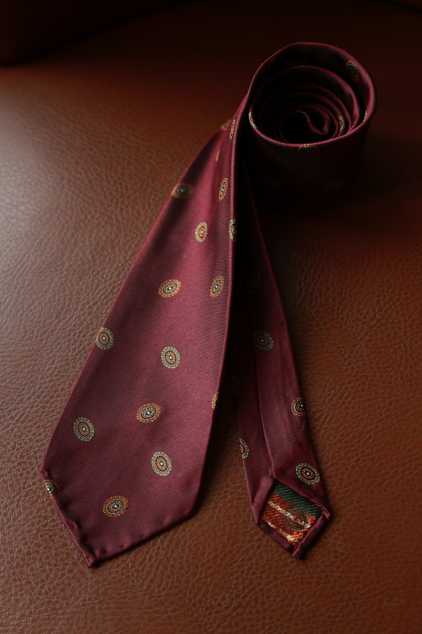 "Mirror Series" tie 3 fold tie 