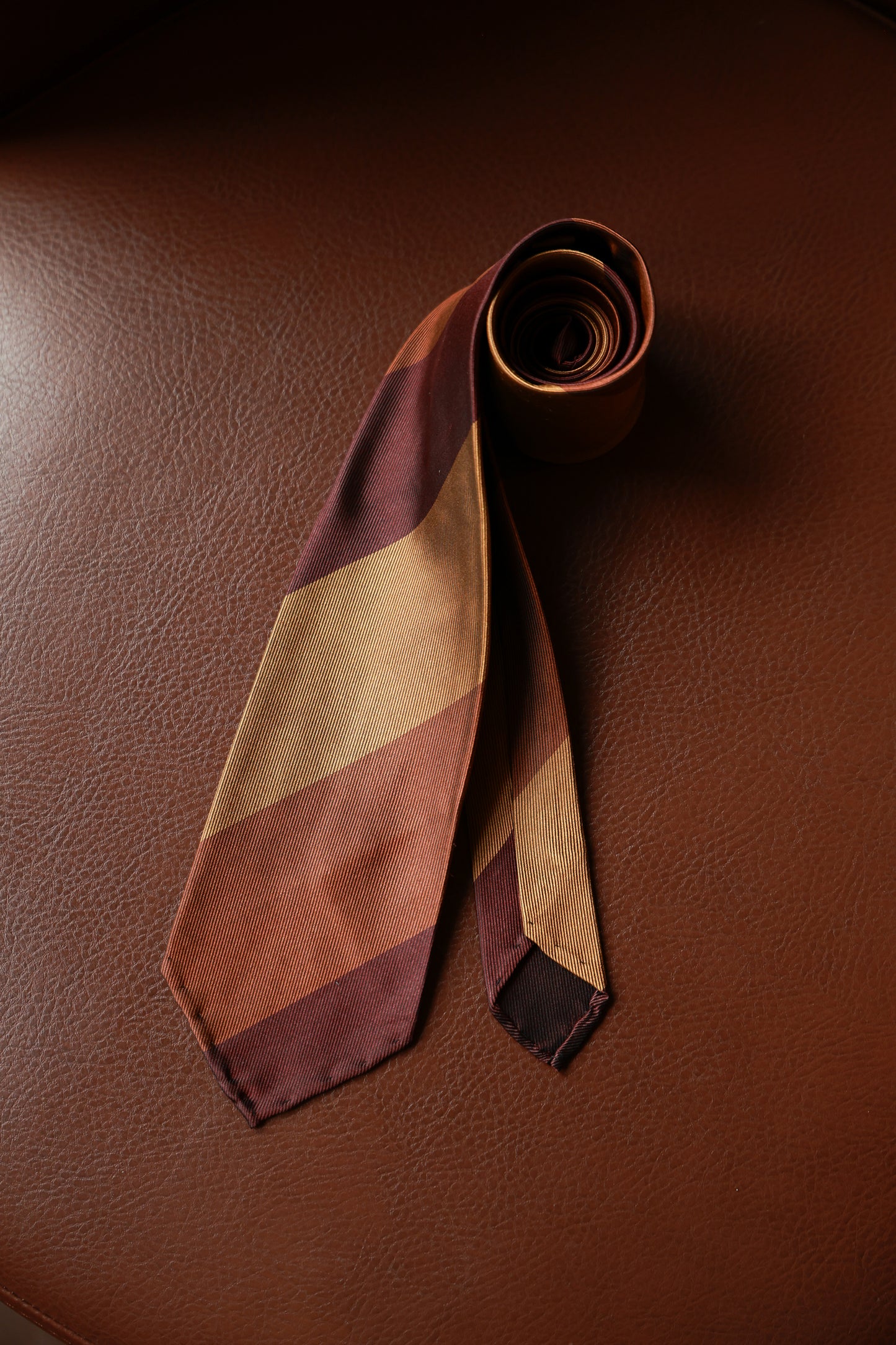 "Natural Series" tie 3 fold tie 