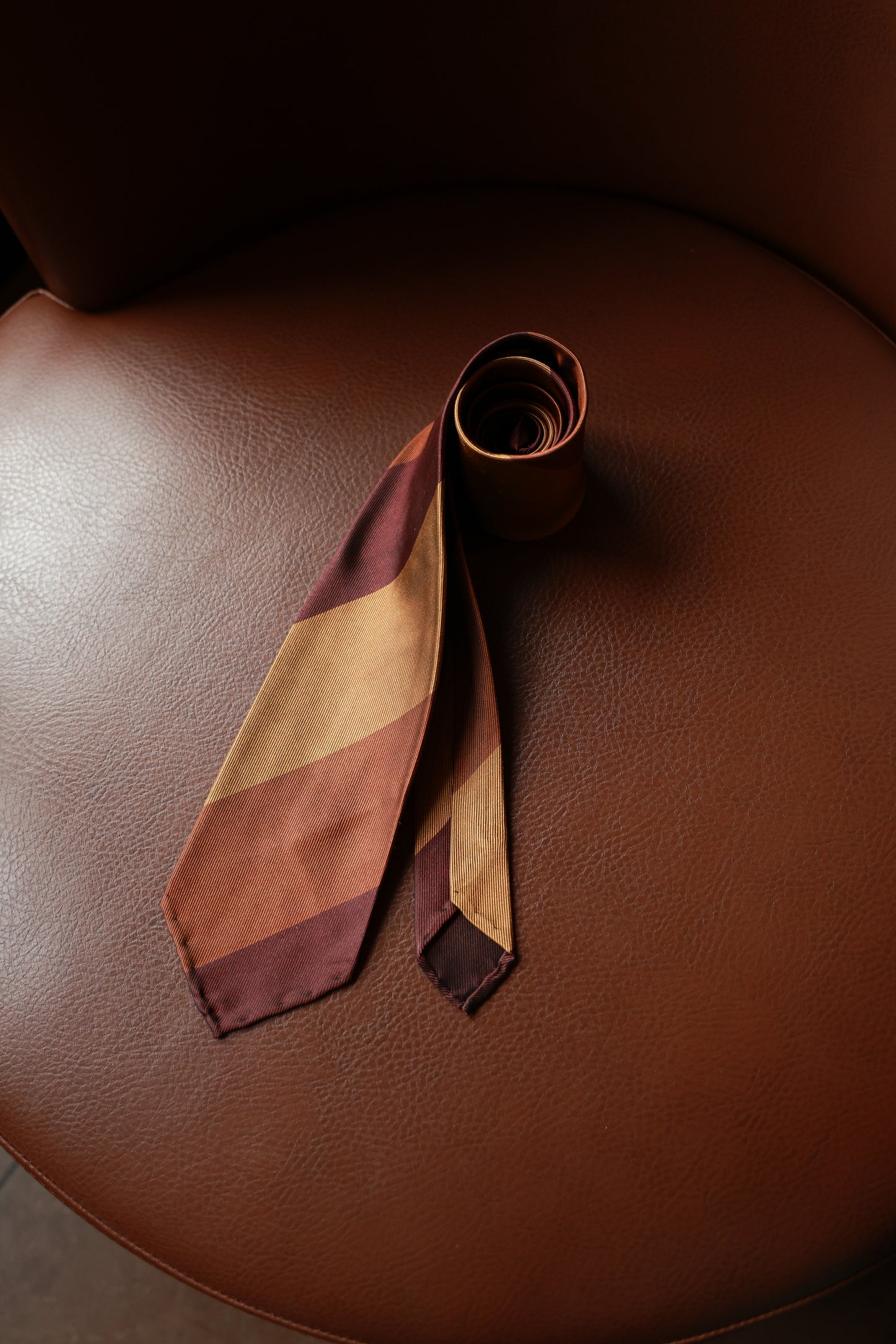 "Natural Series" tie 3 fold tie 