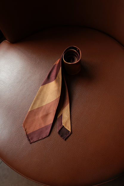 "Natural Series" tie 3 fold tie 