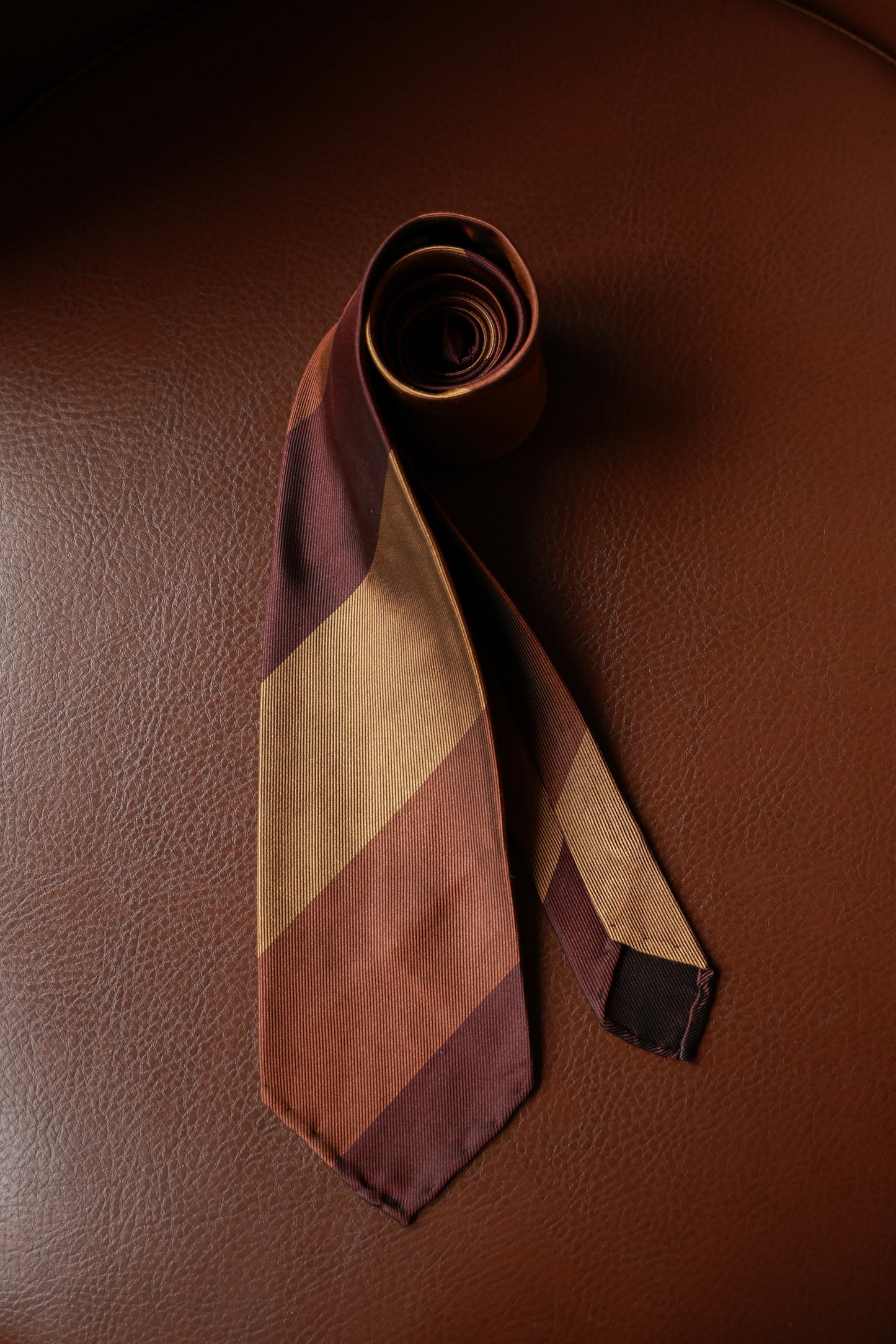 "Natural Series" tie 3 fold tie 