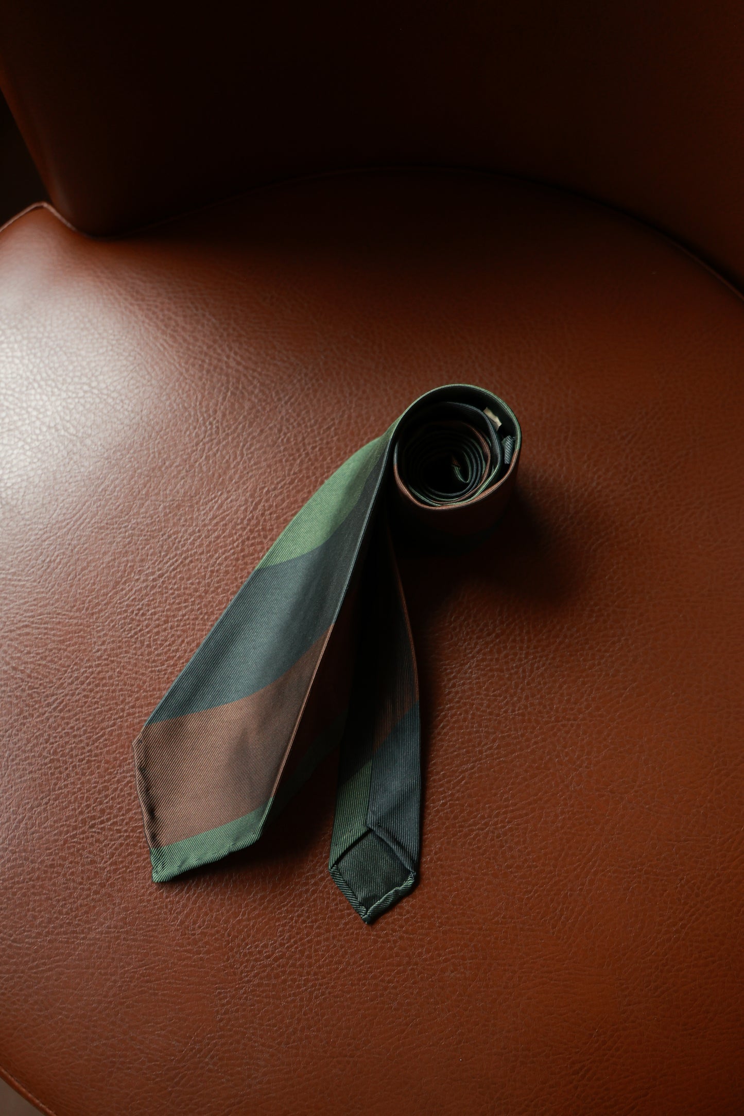 "Natural Series" tie 3 fold tie 