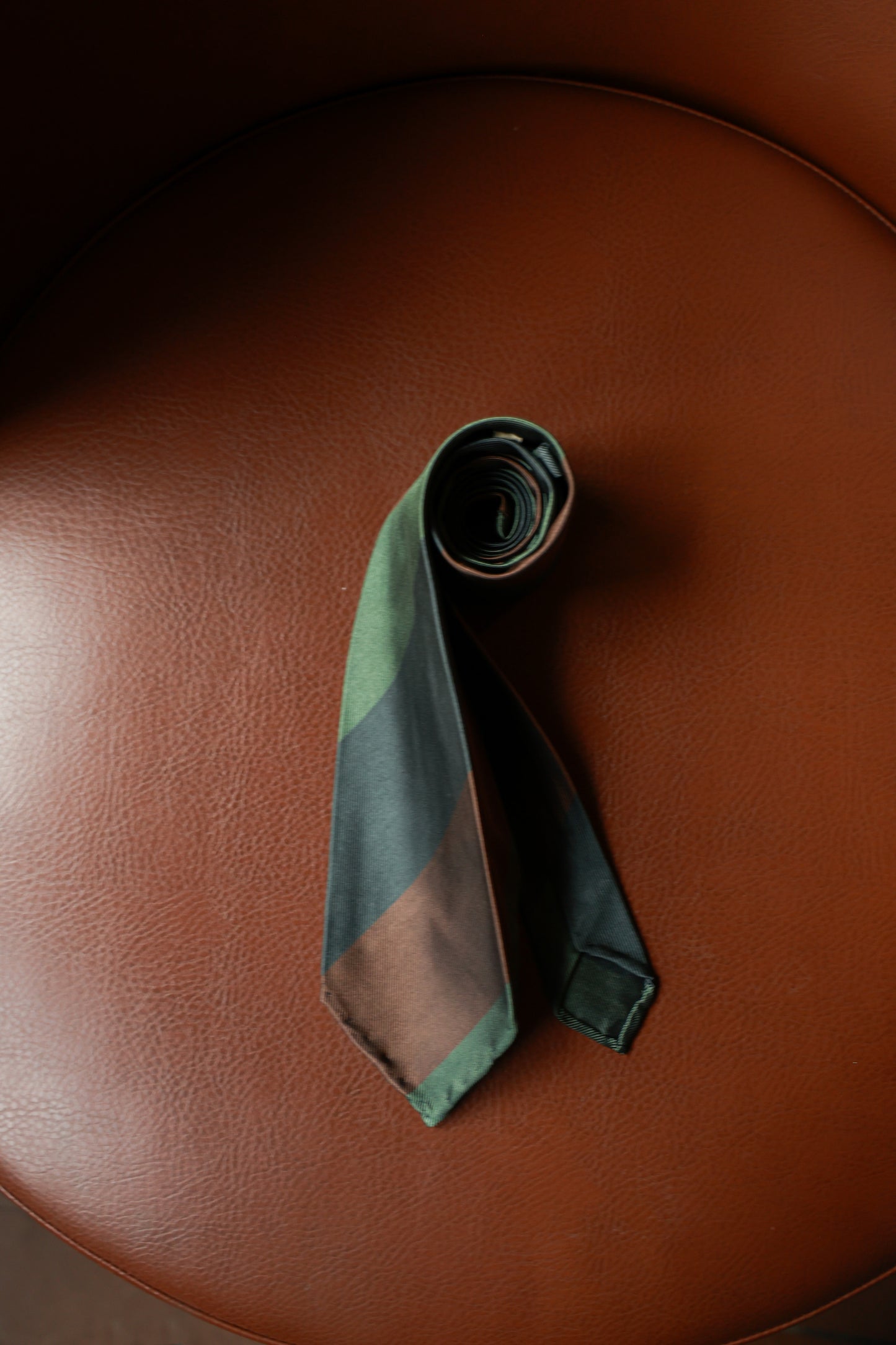 "Natural Series" tie 3 fold tie 