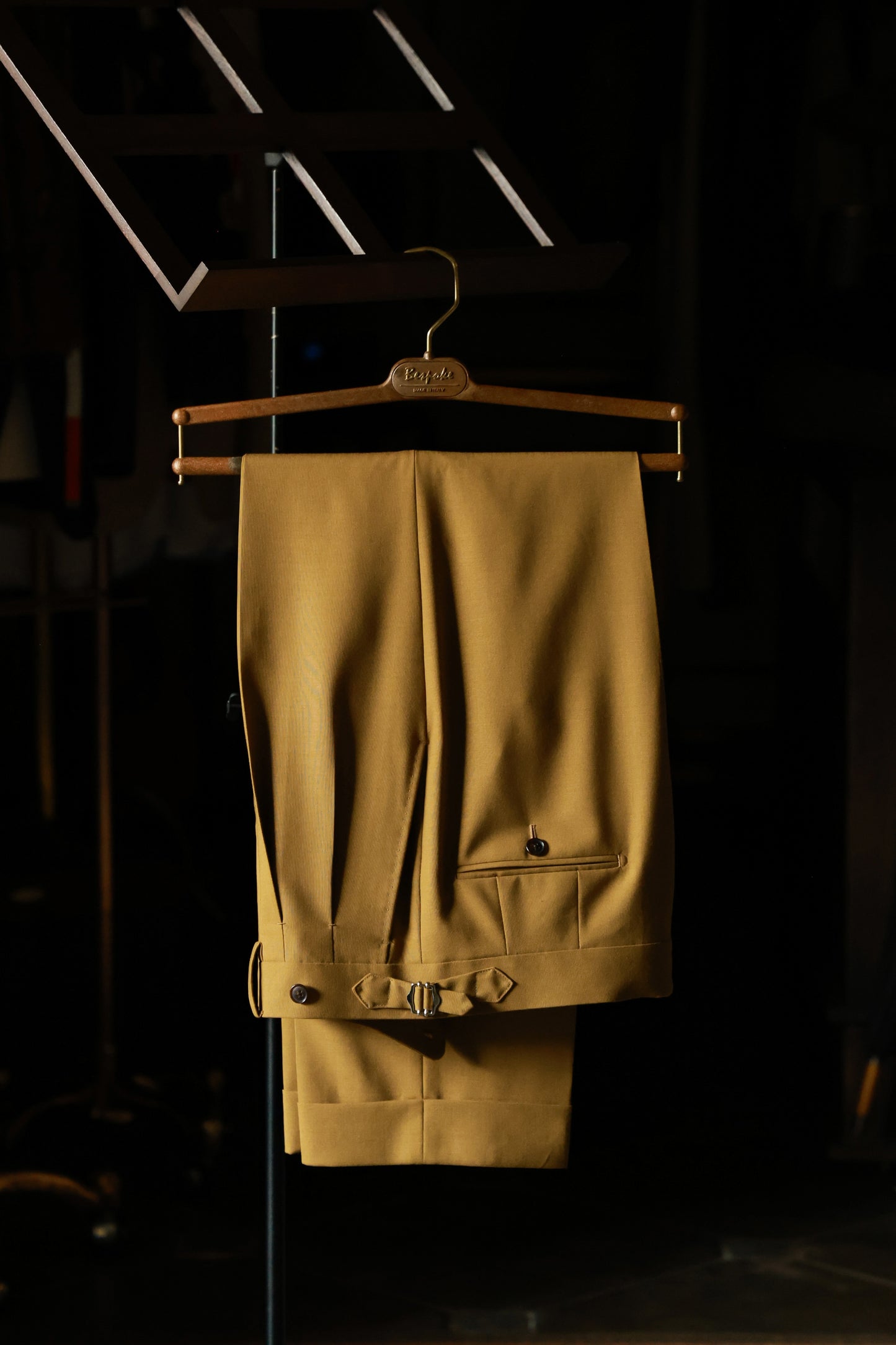 "Autumn Maple Yellow" Suit Trousers 