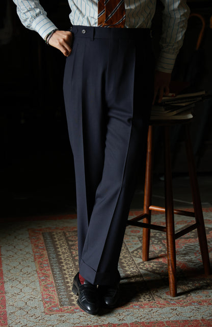 "Ink Sea Blue" suit trousers 